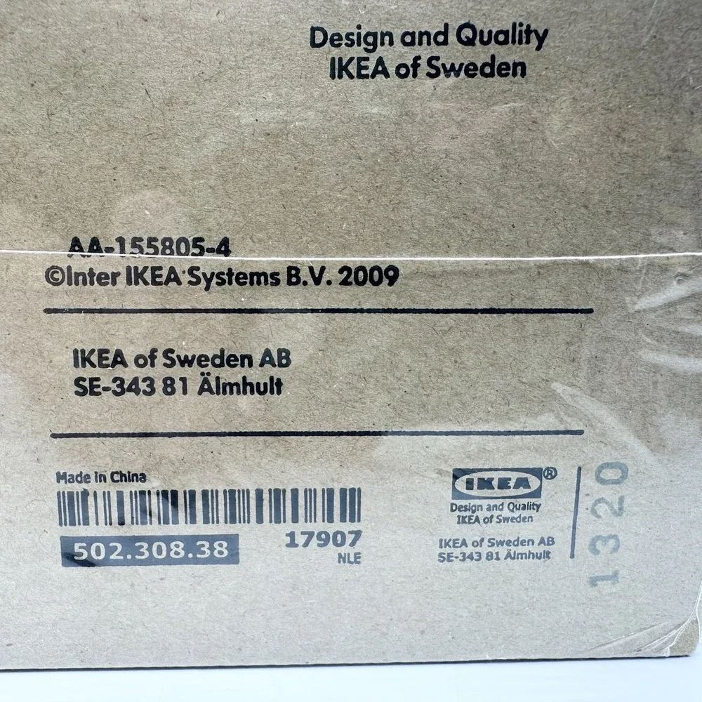 NOS Ikea KRAMARE Aluminum Silver Wall Mounted Spotlight Lamp Rare